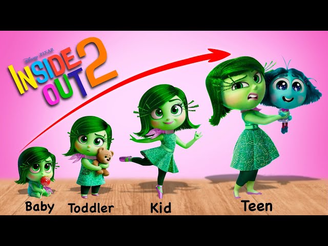 Inside Out 2024 Growing Up Compilation | GO WOW