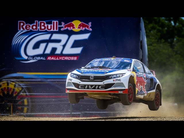 The 2016 Honda Red Bull Global Rallycross Civic goes 360 with GoPro