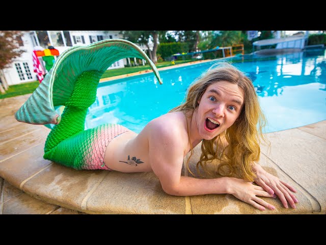 I Became A Mermaid For A Day!