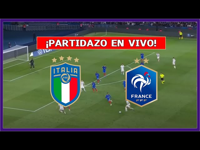 🔴 ITALIA vs FRANCIA EN VIVO ⚽ LIGA DE LAS NACIONES - 2024 | LA SECTA DEPORTIVA