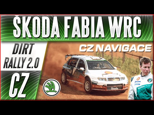 Legendární Škoda Fabia WRC! Test Vozu a České Navigace | DiRT Rally 2.0 CZ Let's Play