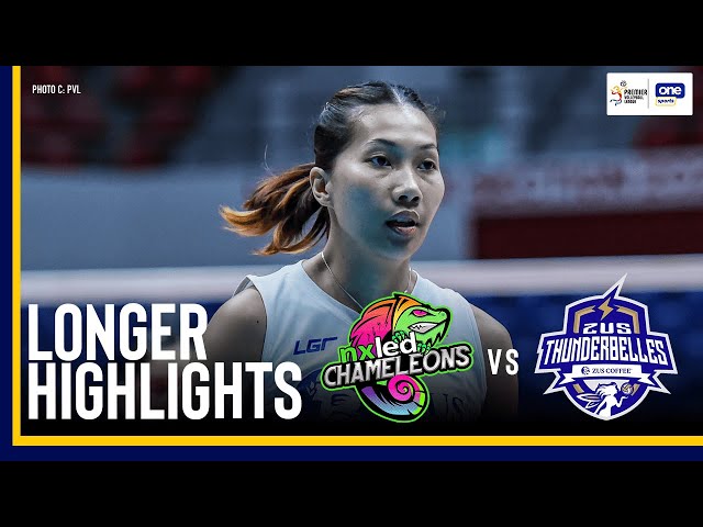 ZUS Coffee vs. Nxled | LONGER HIGHLIGHTS | 2024-25 PVL ALL-FILIPINO CONFERENCE | November 19, 2024