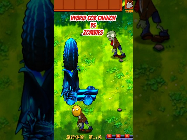 *HYBRID COB CANNON VS ZOMBIES#shorts #short #pvz #plantsvszombies #trending #gaming #pvz2