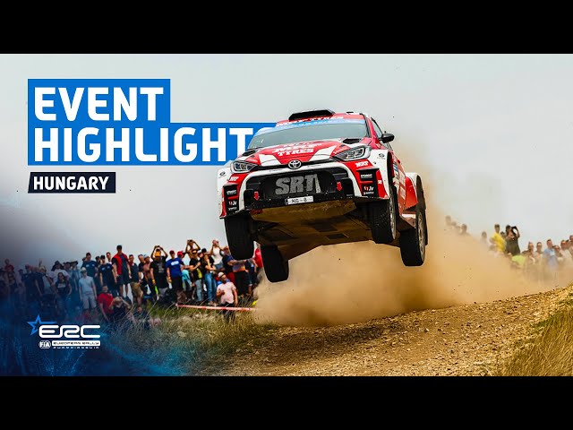 Event Highlights | ERC V-Híd Rally Hungary 2024