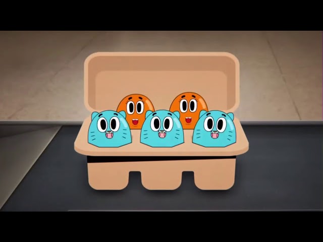 The Amazing World Of Gumball - The Watterson Brothers Turn Into Eggs And Tries To Make Larry Do It