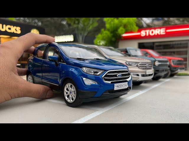 Parking Ford Cars & Truck Diecast Model Car Collection | 1:18 Scale Ford Mini Cars