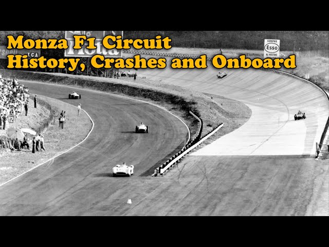 Monza F1 Circuit History, Crashes and Onboard (FULL Layout)