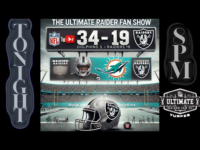 🏴‍☠️🔥 Ultimate Raider Fan Show: Dolphins Defeat, Brock’s Buzz, and What’s Next? 🏈🤔