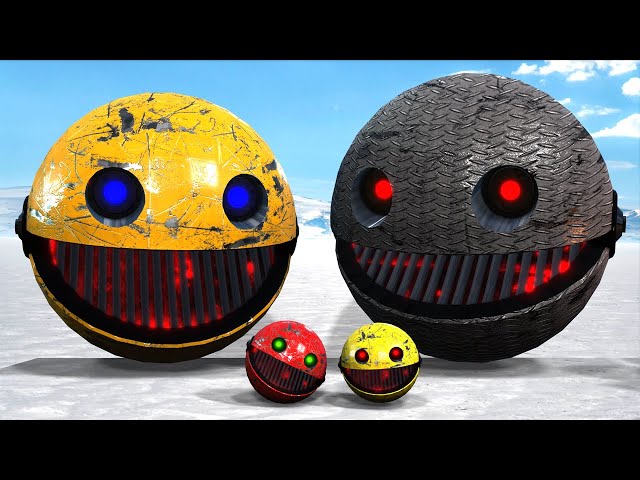 ms pacman vs robot pacman vs monster pacman w