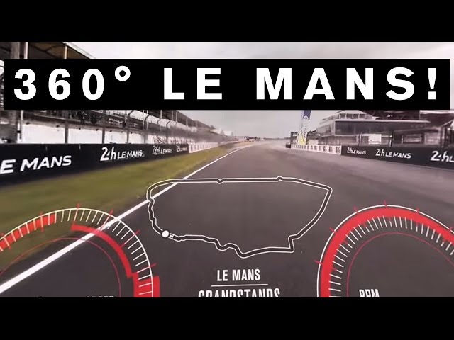 INCREDIBLE 360 DEGREE VIDEO! GT-R Drives First EVER 360 VR lap of #LeMans #GTR #NISMO