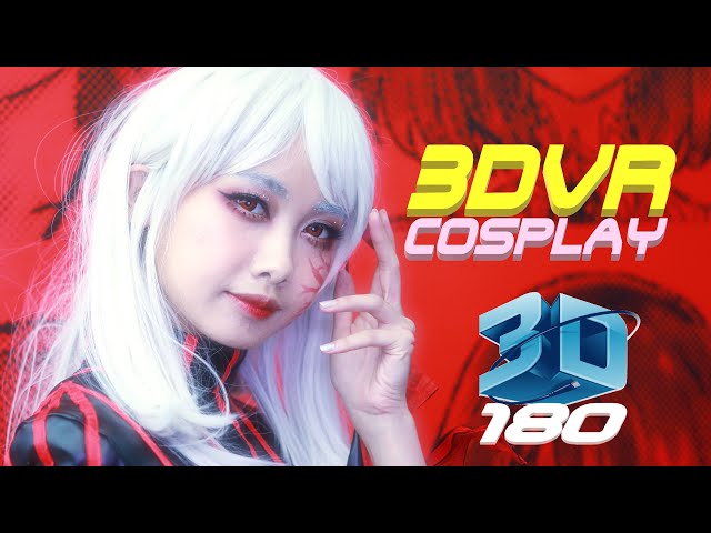 3DVR180 Cute Cosplay at Anime Expo, Haptu, カワイイ コスプレ