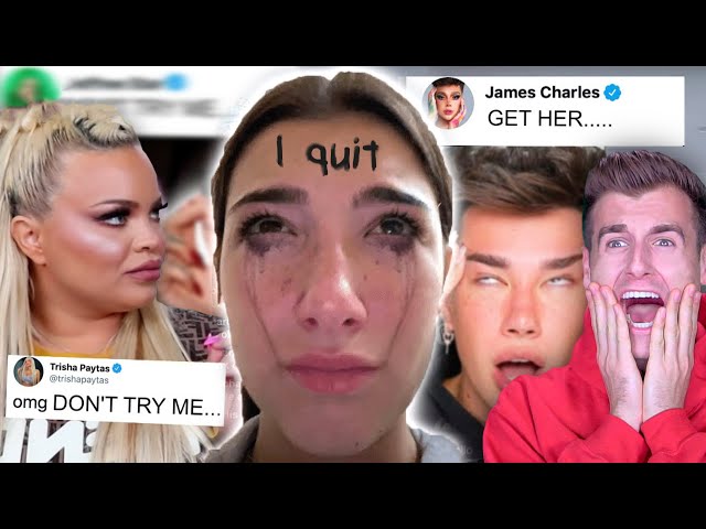 Reacting To Tik Tokers Getting Cancelled.. (Ft. Charli D'Amelio, James Charles, Trisha Paytas)