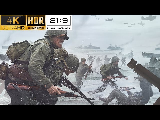 Normandy Landings - Roundup of the horrific battlefields recreated in the game in 2017 and 2021