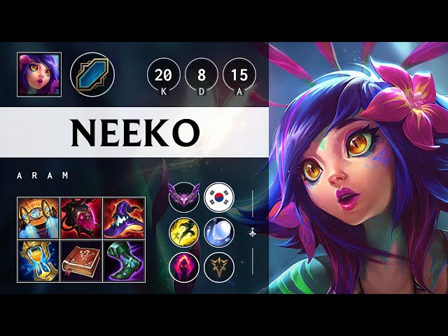 Neeko ARAM: Triple Kill, Unstoppable - KR Master Patch 14.22