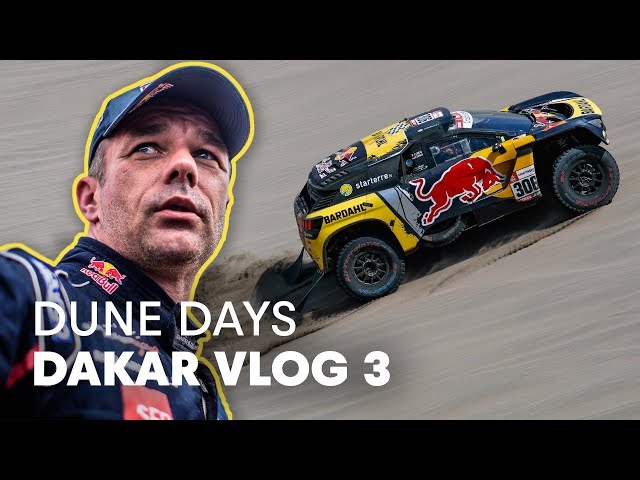 Sebastien Loeb Smashes His Wheel To Pieces Then Wins a Stage | Dakar Rally 2019 Ep.3