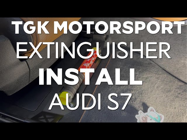 TGK Motorsport Fire Extinguisher Bracket Install | Audi S6 / S7