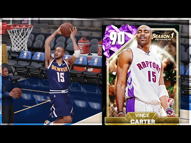 NBA 2K25 PRO PASS VINCE CARTER GAMEPLAY!! MyTEAM TRIPLE THREAT PARK!!