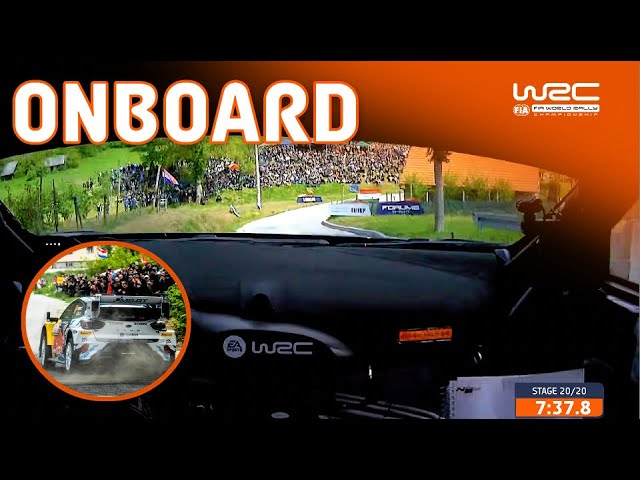 FULL ONBOARD - SS20 Fourmaux / Coria | WRC Croatia Rally 2024