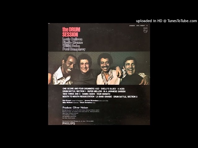 Louis Bellson, Shelly Manne, Willie Bobo, Paul Humphrey - La Band Grande - (1975)