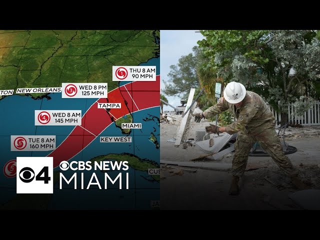 Milton becomes Category 5 hurricane, DeSantis calls on counties to clean up debris from Helene