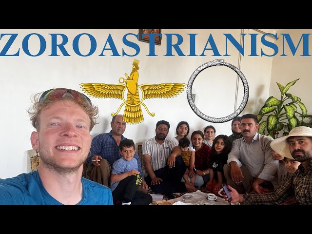 I LIVED with the LAST followers of ZARATHUSTRA in IRAN 🇮🇷- while cycling to CHINA 🚴‍♂️