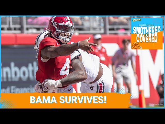 INSTANT REACTION: Alabama survives South Carolina, but the Crimson Tide have MAJOR problems