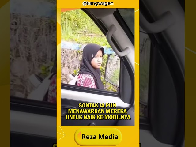 VIRAL KURIR INI SENGAJA BERI TUMPANGAN KEPADA ANAK-ANAK SEKOLAH YANG PULANG JAUH DARI RUMAHNYA