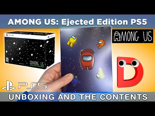 Among US: Ejected Edition PS5 I Unboxing I PlayStation 5 hard copy version I Collectibles