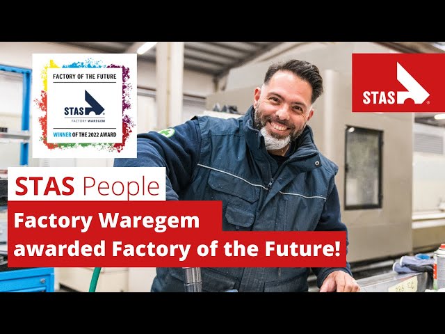 STAS Factory Waregem awarded Factory of the Future 2022