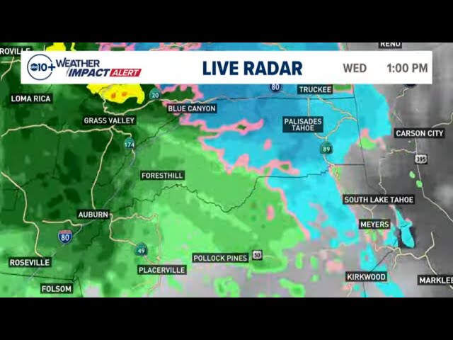 California Storm: Live Radar