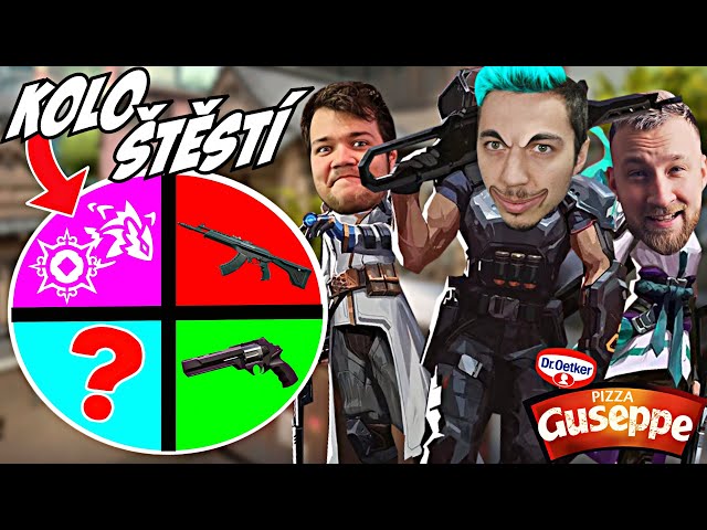 KOLO ŠTĚSTÍ NEBO NEŠTĚSTÍ? | ULTIMÁTNÍ VALORANT CHALLENGE W/ @marwex99 @Cuky2222 @DejvikGOD a další