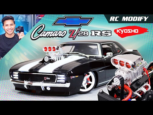 RC Modify 37 | Mod 1969 Camaro With V8 Supercharger Engine - RC Car