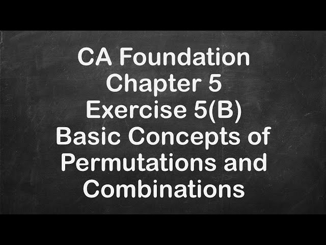 CA Foundation | Quantitative Aptitude | Mathematics of Finance Exercise 5 B | ICAI Module Solutions