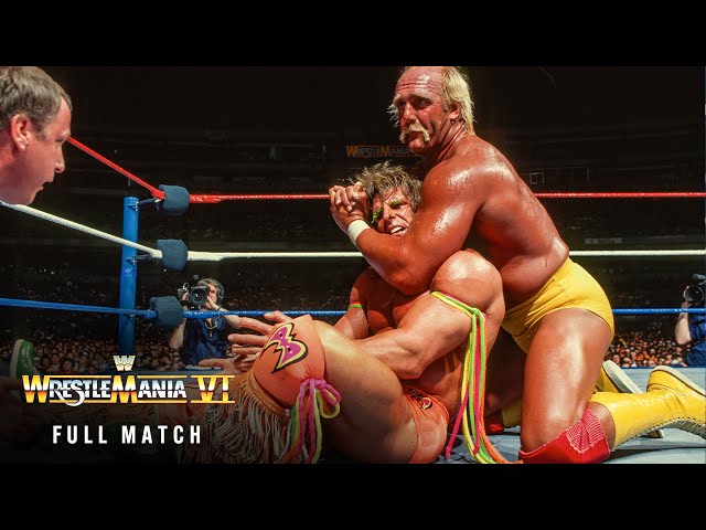 FULL MATCH — Hulk Hogan vs. Ultimate Warrior — Champion vs. Champion Match: WrestleMania VI