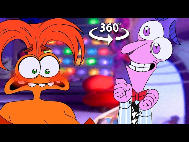 Anxiety is Worth it┃Inside Out 2 (Intensamente 2) Comic Dub 360° VR