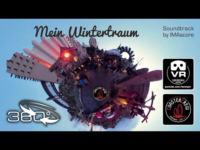 360° Phantasialand Wintertraum 360 4K Themepark VR #360video Oculus Rift Go