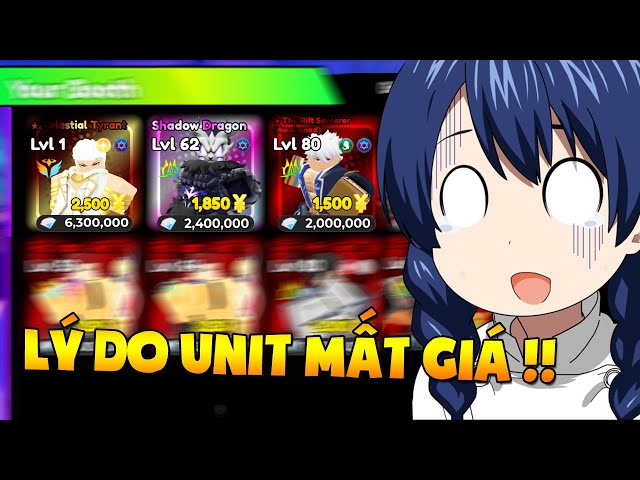 Anime Defenders | Thử Thách Săn Sale Hàng Loạt Unit Giảm Giá Cực Mạnh Nhiều Người Phá Sản - ROBLOX