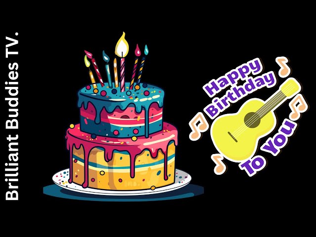 "Happy Birthday Song for Kids | Fun and Cheerful Birthday Celebration! 🎉"