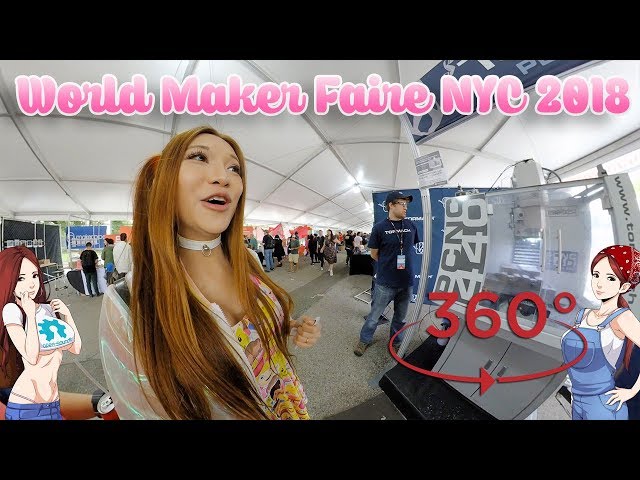 360º Visit to World Maker Faire NYC 2018 360º VR