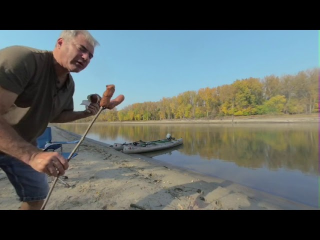 Vegan nature therapy on the Minnesota River.