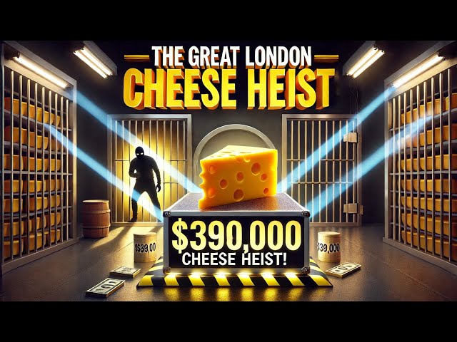 The $390,000 Cheese Heist: How Thieves Pulled Off London’s Most Delicious Crime!