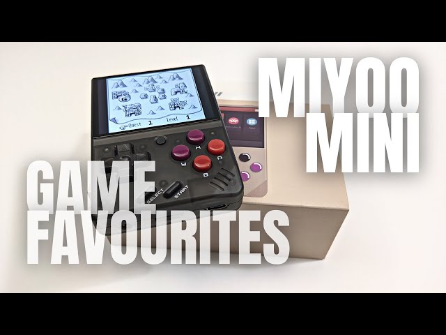 Miyoo Mini Game Favorites - Top 14