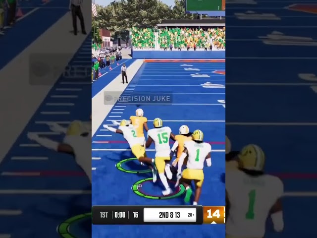 Breaking Tackles For The Score In NCAA 25 College Football #gaming #music #shorts