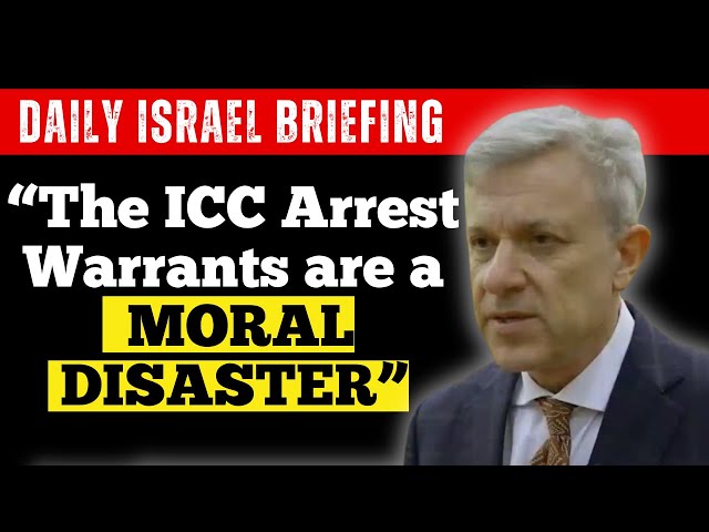 The ICC Arrest Warrants are a Moral Disaster - November 21 IDSF Daily Briefing