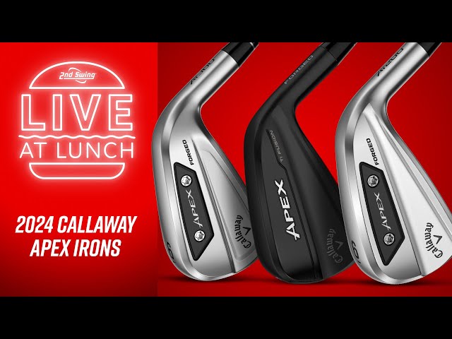 2024 CALLAWAY APEX IRONS TESTING | LIVE at Lunch