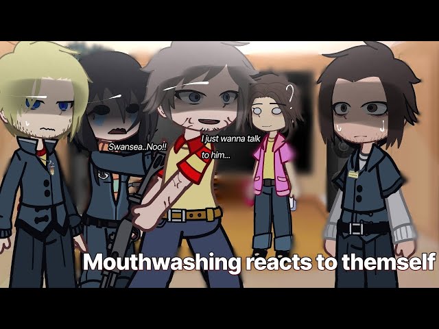 Mouthwashing Reacts To Themself 👀 | Mouthwashing / My Au || Gacha club / Reacts || Bad English