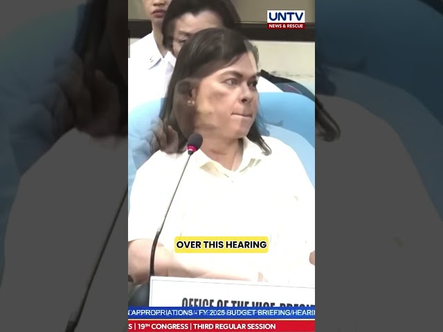 VP Sara Duterte, tumangging sagutin ang tanong tungkol sa OVP Confidental Funds noong 2022