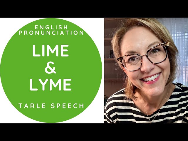 Learn How to Pronounce LIME & LYME - American English Homophone Pronunciation Lesson #learnenglish