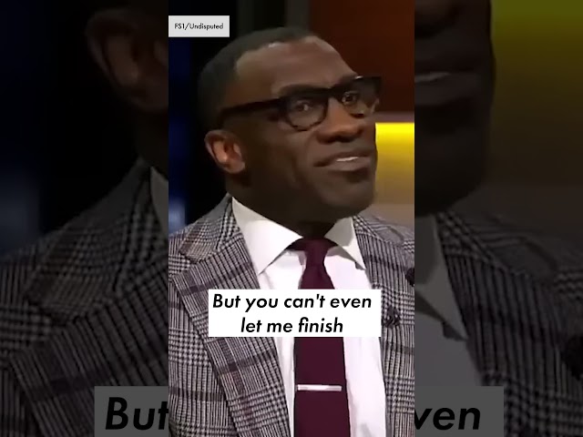 The argument that sparked Shannon Sharpe leaving Skip Bayless and 'Undisputed' #shorts