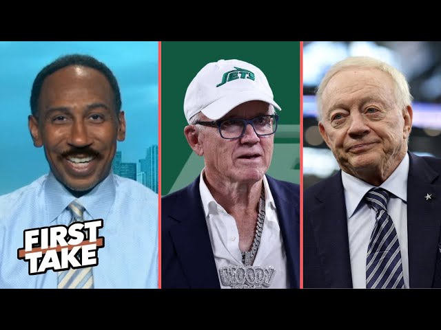 FIRST TAKE | Worst owner in NFL: Woody Johnson of Jets or Jerry Jones of Cowboys? - Stephen A. Smith